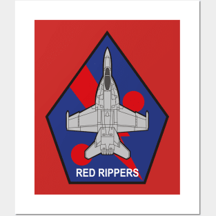 VFA-11 Red Rippers - F/A-18 Posters and Art